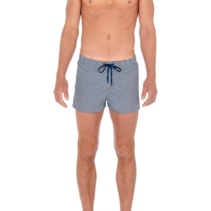 Beach shorts imprimé géométrique