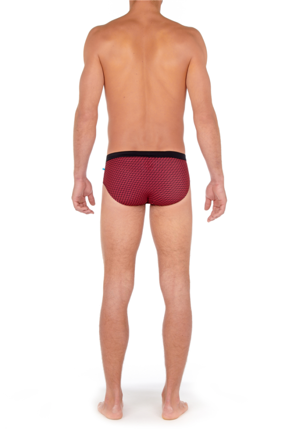 405668 - Corbiere - Rouge Imprimé Géométrique – Image 3