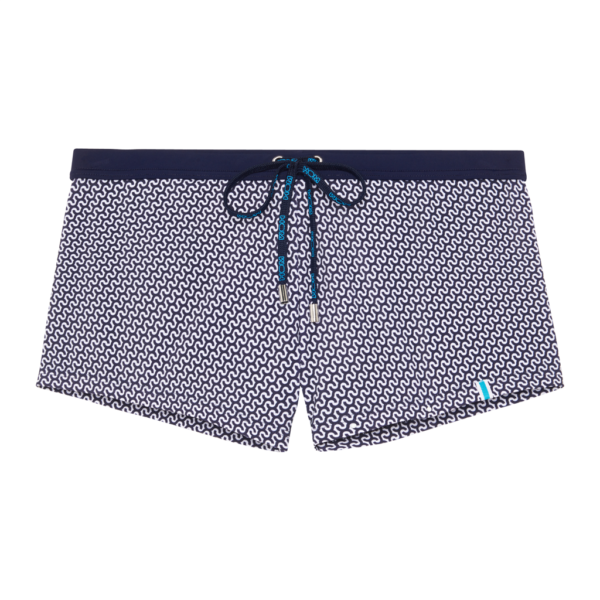 405669 - Corbiere - Bleu Imprimé Géométrique