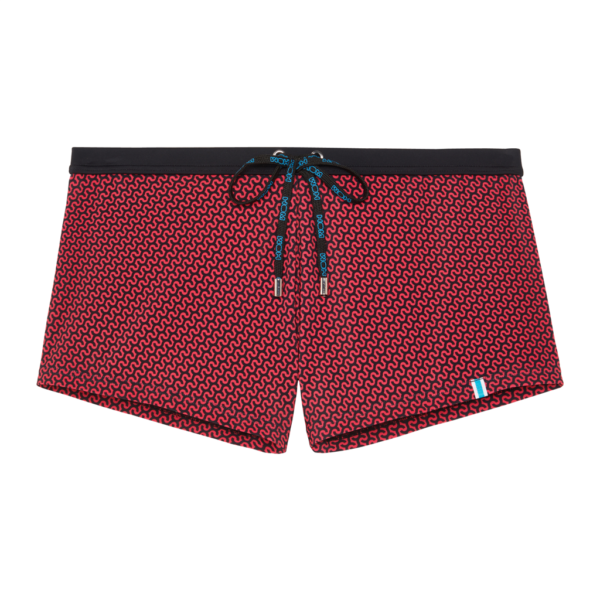 405669 - Corbiere - Rouge Imprimé Géométrique