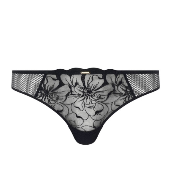 C12m90 - Fleurs - Noir