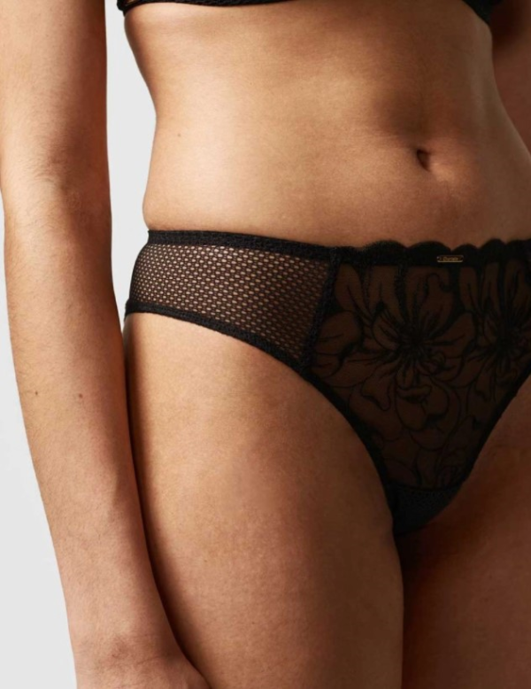 C12m90 - Fleurs - Noir – Image 4