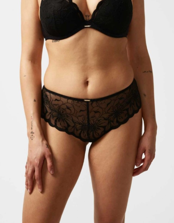C12m40 - Fleurs - Noir – Image 2