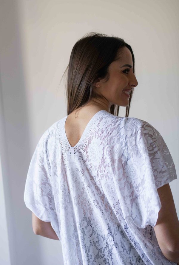 Jesse - Poncho - Blanc – Image 7