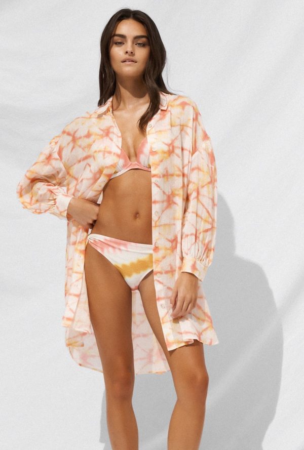 W3520 - Summer Muse - 733 Coral Mustard