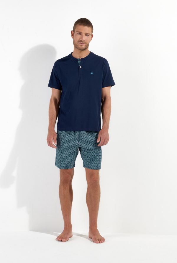 402605 - Andy - Bleu Imprimé – Image 2